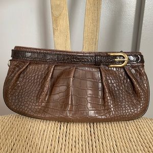 Clutch - brown - in good condition